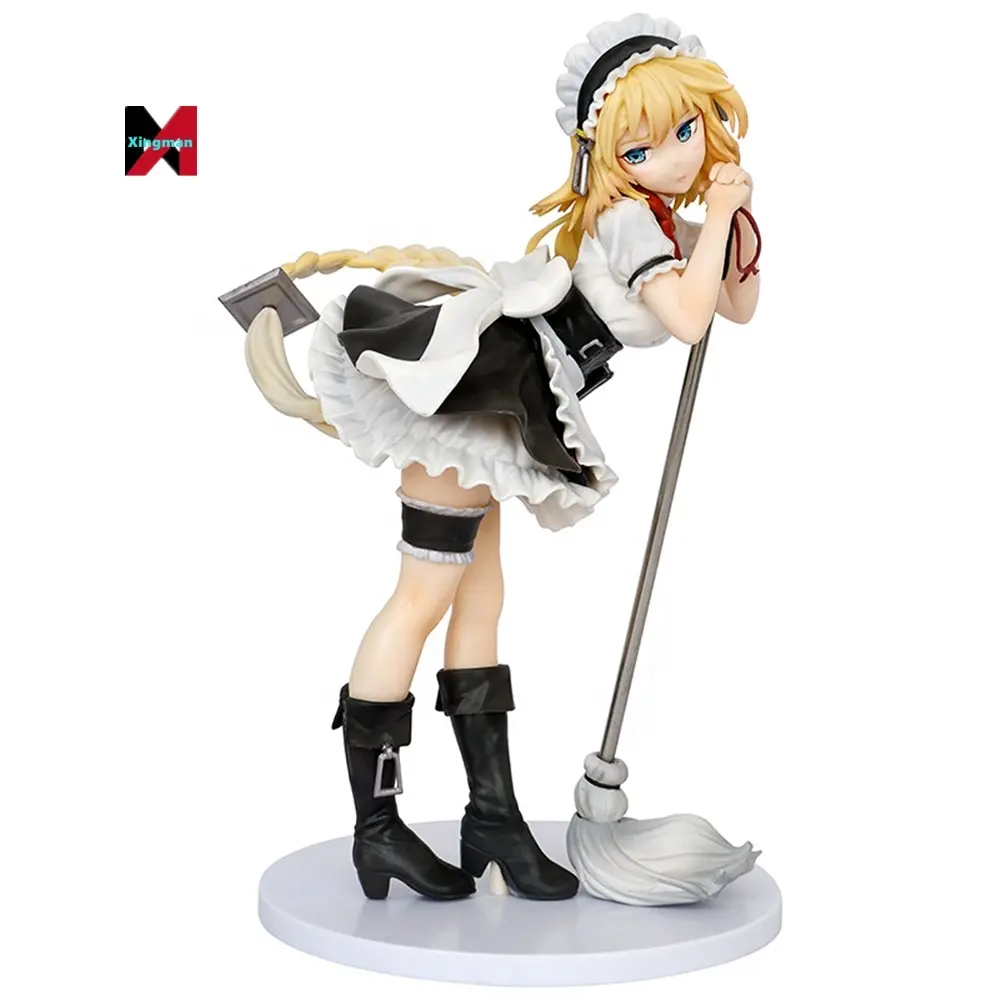 Frontline empregada doméstica Gr G36 ação figura Anime manga beleza menina anime bonito boneca chassis carro decoração