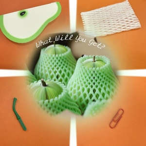 定制不同水果形状便签制造商搞笑设计可爱记事本3D便签 - Product Image 3