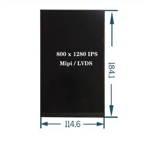 Módulo de pantalla TFT LCD vertical de 8,0 pulgadas, con cubierta de panel de pantalla táctil capacitivo, resistente, personalizado - Product Image 6