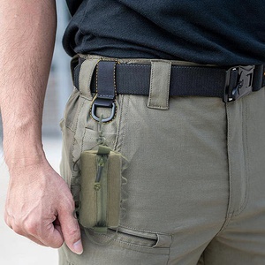 Tactical Mini <strong>Key</strong> Holder Men Small Pocket Zipper Webbing Cylinder Wallets Earphone Coin <strong>Key</strong> Chain Coin EDC <strong>Pouch</strong> - Product Image 6