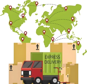 Entrega urgente, DHL, UPS, FED y otros agentes de compañías expresas internacionales, proveedor de servicios de transporte global - Product Image 6