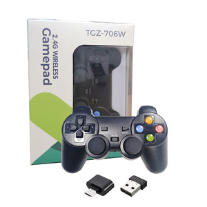 Joystick de Gamepad personalizado de alta calidad para Arcade y consola Gaming PC Opciones cableadas e inalámbricas con función de motor de vibración - Product Image 2