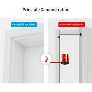 Sensor de contacto magnético para puerta, alarma de contacto, interruptor de proximidad - Product Image 5