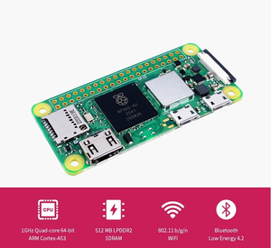 Raspberry Pi Zero 2 W, cinque volte più veloce. Braccio Quad-Core 1GHz Cortex-A53 CPU, WiFi, BT 4.2 BLE - Product Image 4