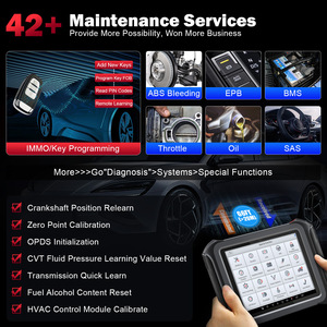 Macchina diagnostica del veicolo D9S tutto il sistema auto strumento diagnostico ECU programmazione bidirezionale chiave OBD2 Scanner