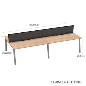280-360cm*W 160cm*D 75cm*H <strong>Rectangular</strong> Desk 4 People Office Workstation Study Desk Office <strong>Table</strong> Working <strong>Table</strong> for Home Office - Product Image 3