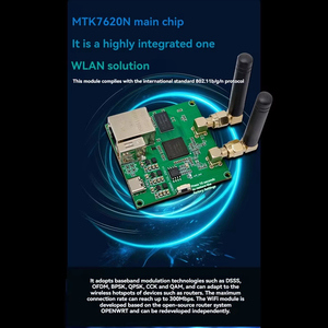 Modulo di trasmissione Video ABSQ-FPV Wifi 2.4G Router Wireless 300Mbps doppia Antenna MT7620N modulo Router Open Source - Product Image 4
