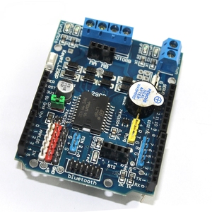 L298P PWM-Geschwindigkeit regler Dual-Hochleistungs-H-Brücken-Treibers chnitt stelle, L298P-Motorabschirmplatine - Product Image 1