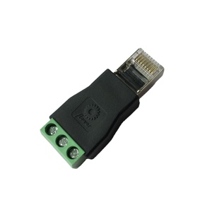<strong>RJ45</strong> to RS485 ,<strong>RJ45</strong> to 3 Pin Screw Terminal Adapter Block Converter - Product Image 1