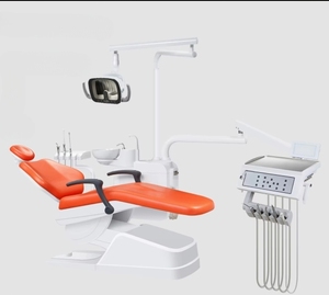 Professional Dental Chair Unit with LED Oral Light, <strong>Computer</strong> Control <strong>System</strong> &amp; Rotatable Bowl - Product Image 1