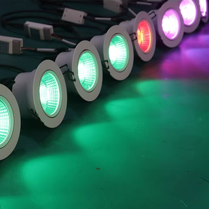 12 Вт RGBW DMX 512 потолочный светодиодный прожектор DC24V downlight клавиатура RGB светодиодный светильник для бара ночного клуба - Product Image 1