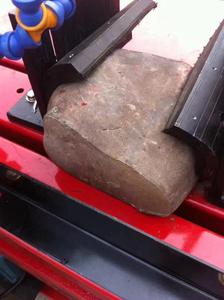 Granito curb blocco di pietra di ghiaia macchina di taglio