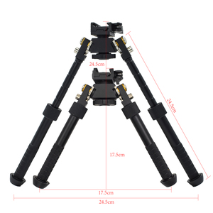 High Quality V8 <strong>Bipod</strong> 360 Degree Rotating Foldable with 11mm/20mm <strong>Mount</strong> New Accessory for Scopes - Product Image 4