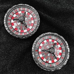 New con trỏ rồng đôi xoay <span class=keywords><strong>spinner</strong></span> thời trang Sơn Hội Đồng Quản Trị trò chơi phụ kiện kim loại Roulette với hộp quà tặng - Product Image 2