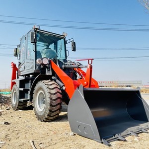 Neue 4x4 Mini Farm Loader Bagger lader CE EPA Cert Dieselmotor Frontlader Kern Motor Pumpe Getriebe Getriebe SPS - Product Image 3
