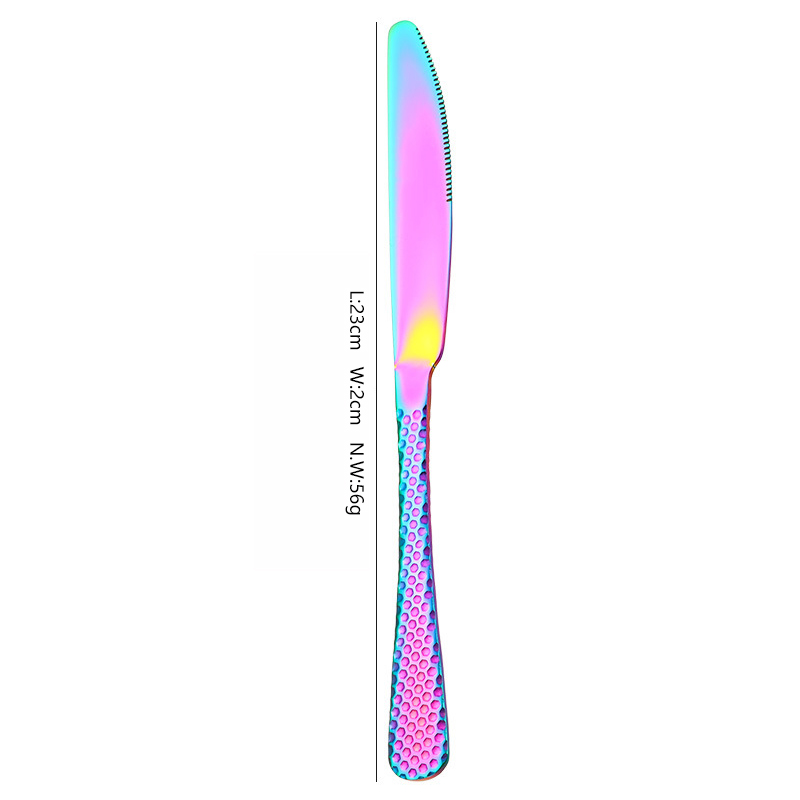 Colorful Dinner Knife