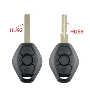 Araba akıllı uzaktan anahtar 3 düğmeler 433/315MHz EWS 7935 çip HU92/HU58 Blade uzaktan anahtar BMW E36 E38 E39 E46 E60 M3 M5 Z4 Z8 X3 X5 - Product Image 2