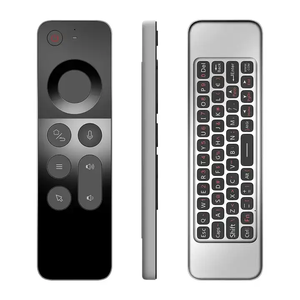 Shugu W3 2.4G Wire Less Voice Air <strong>Mouse</strong> Remote <strong>Controller</strong> Arabic Mini <strong>Keyboard</strong> OEM Factory for Android TV BOX Windows Remote - Product Image 2