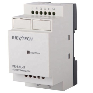 Mini controllore logico programmabile PR-6AC-R PLC per controllo automazione industriale programmazione plc - Product Image 1