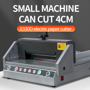 E330D pemotong kertas Desktop elektrik, pemotong kertas tugas berat berguna untuk memotong toko kantor - Product Image 6