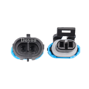 Conector de sensor automático sellado hembra de 2 pines Delphi 12052641, carcasa de enchufe de luz antiniebla DE 2 pines