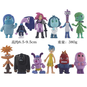 Yeni varış dışarı içinde 2 Anime heykelcik koleksiyonu sevinç üzüntü kızgın korku tiksinme kitleri modeli oyuncak eylem vitrinin hediye - Product Image 2