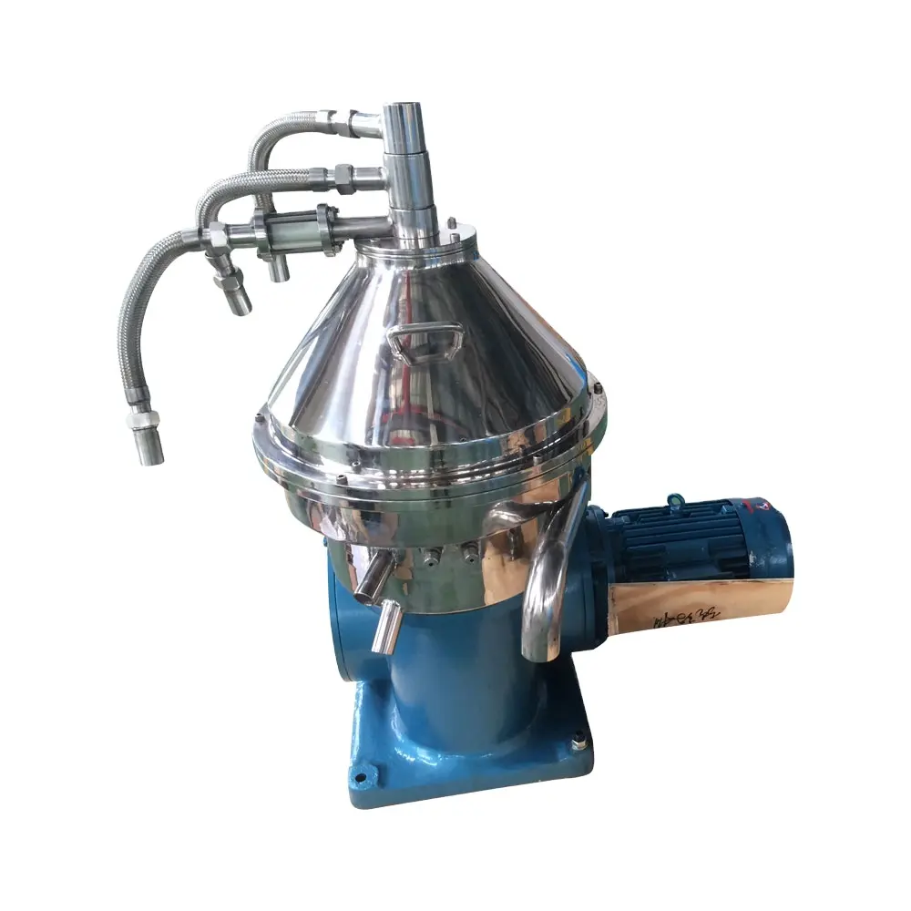 Centrífugo de água para óleo vegetal, centrifugo de água em 3 fases para separação de água de óleo vegetal