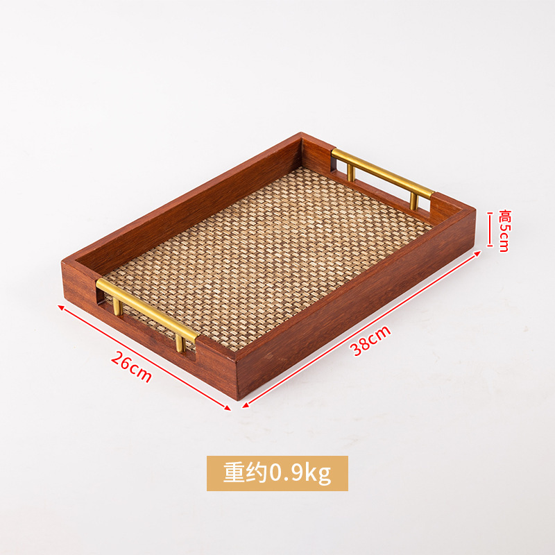 Set de table Teslin en bois de taille moyenne (38*26*5)