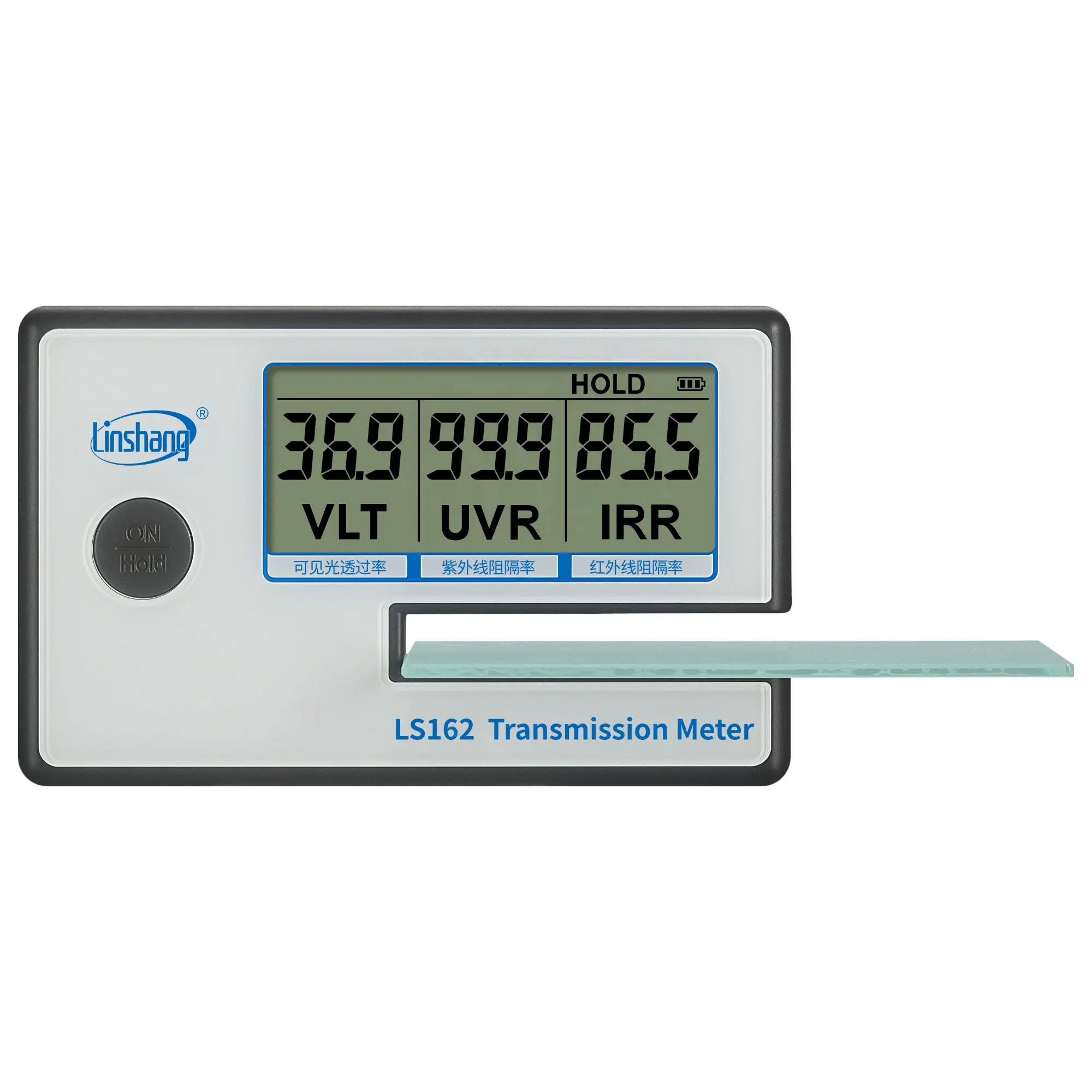 LS162 Window Tint Meter Solar Film Transmission Meter Vlt Uv Ir Afwijzing Tester