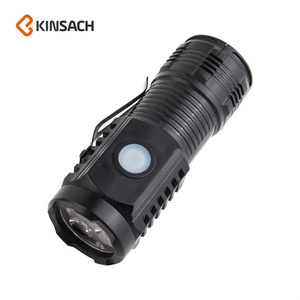 2024 mới chất lượng cao nhựa đa ánh sáng đèn pin nhỏ với đuôi nam châm và chủ bút - Product Image 3