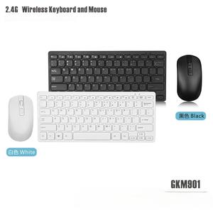 Factory Direct Sale Ultra-Thin Ergonomic <strong>2</strong>.4Ghz Dual Mode Mini <strong>Keyboard</strong> and <strong>Mouse</strong> Combo Set for Office Use - Product Image 5
