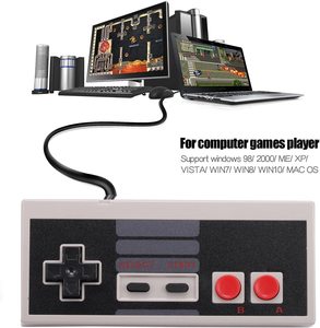 Mando clásico nnes con cable para PC, mando para nnes, USB