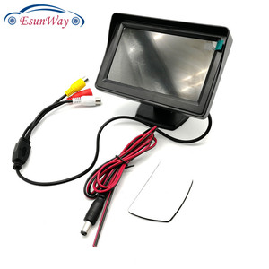 Car Monitor 4.3&quot; Screen for Rear View <strong>Reverse</strong> Camera TFT <strong>LCD</strong> <strong>Display</strong> HD Digital Color 4.3 Inch PAL/NTSC - Product Image 3