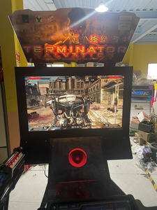 ターミネーター4シューティングアーケードゲーム機子供用シミュレーターボードコイン支払いエンターテインメント