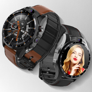 יאנוס שעון 2 4G SmartWatch 1.6 אינץ תצוגת גביש GPS/GLONASS Quad Core 16GB 800mAh היברידי עור רצועת חכם שעון גברים