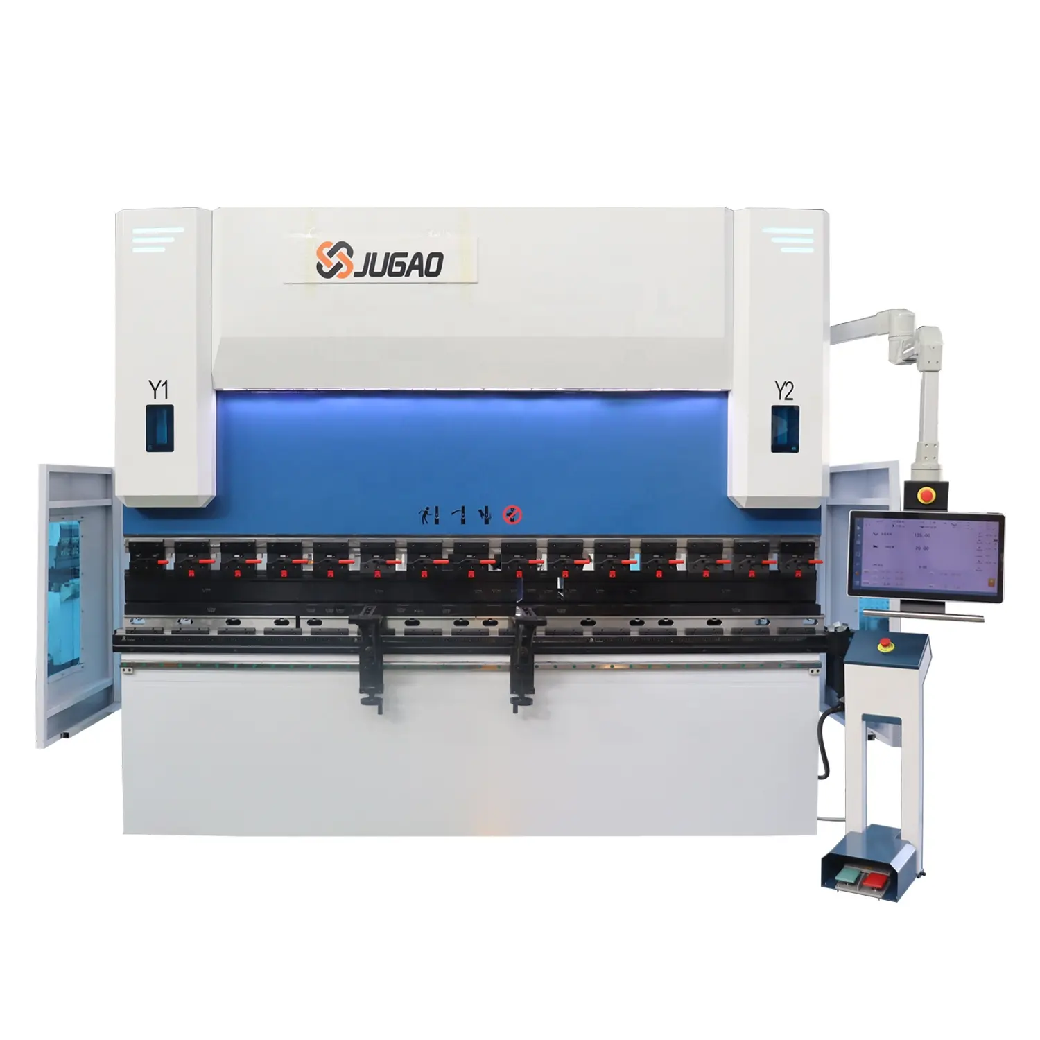 JUGAO 150/3000 S860 CNC Sheet Metal hidráulica Press Brake com Ângulo Programação Bending Machine