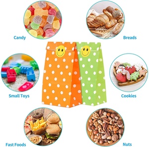 返还礼品小礼包散装生日派对青睐纸袋食品糖果甜甜圈蛋糕饼干款待