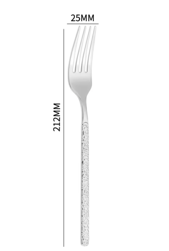 Silver- stone pattern dinner fork