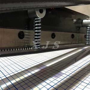 คู่มือใบมีดฟัน zig zag ผ้าตัวอย่างเครื่องตัดผ้าทอเครื่องตัดแถบผ้า - Product Image 5