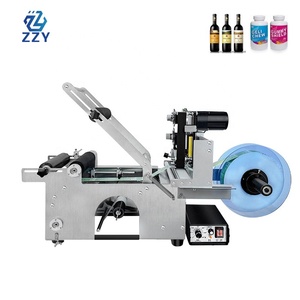 MT-50 Etikett ier maschine für runde Flaschen mit Code Date Batch-Drucker