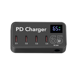 60W PD <strong>Multi</strong> USB Charging Station Universal Desktop Charger LED Display Phone Smart <strong>Adaptive</strong> <strong>EU</strong> US UK <strong>Plug</strong> 20V <strong>Output</strong> 25A - Product Image 6