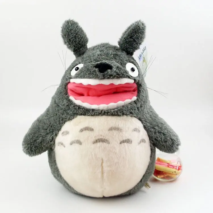 Promotionele Hoge Kwaliteit Zongzi Mijn Buurman Totoro Kussen Schattige Tand Lotus Anime Totoro Pluche Lap Voor Kinderen Verjaardagscadeau