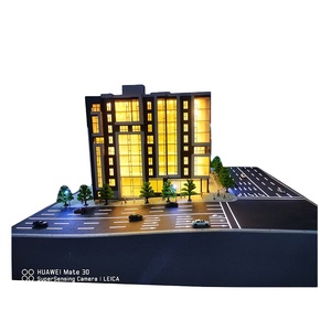建筑アパートデザインのための3Dミニチュア建物モデル - Product Image 4