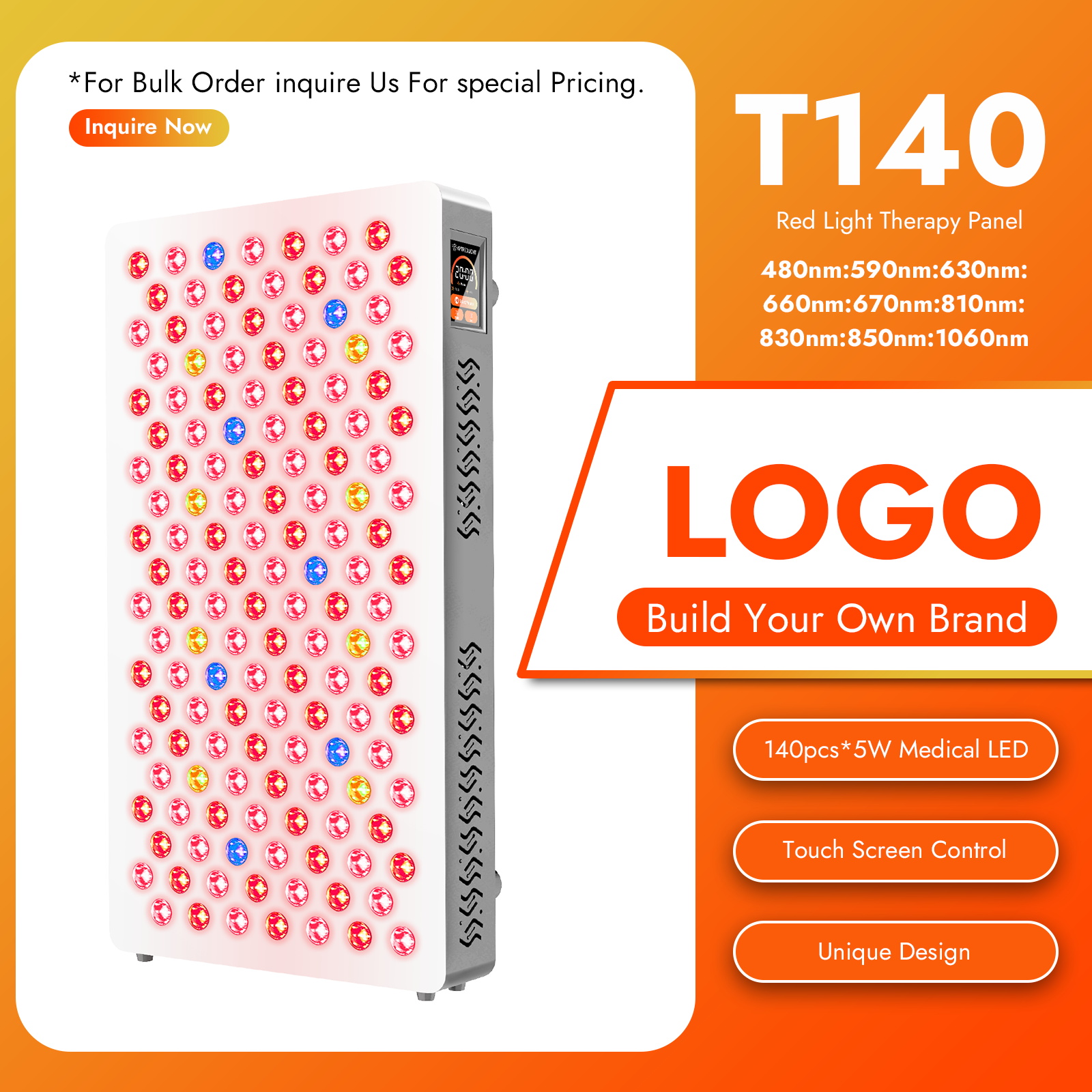 T140LED 9wavel Panel