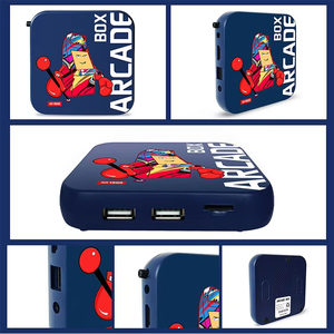 Arcade Box 4K 256GB Built-in 50000 Game <strong>HD</strong> Classic Retro Game Console S905 Chip <strong>Video</strong> Game Player for Party