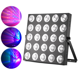 プロフェッショナルステージ照明5*5 10W RGB 3in1DMXブラインダーマトリックスシャープビームLED - Product Image 1