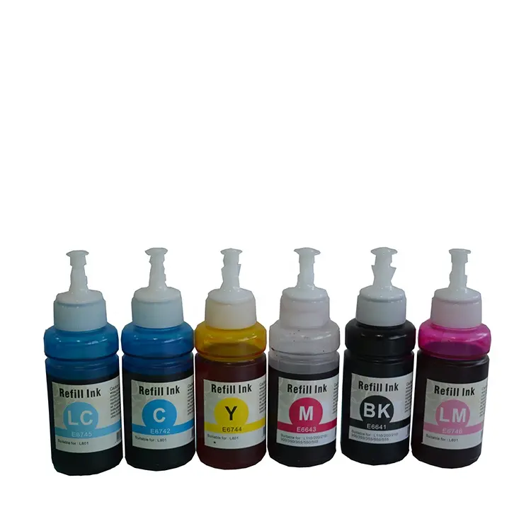 Strong color reduction refill Wide color gamut refillable office printing dye ink for Brother lc 203 233 series