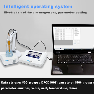 Macchina analizzatore di qualità dell'acqua IKEME multiparametrico per test dell'acqua misuratore di acidità Ph misuratore di acqua Tester