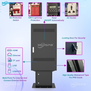 360SPB ODM55A 55-Zoll-LCD Digital IP65 Outdoor Drive-Through Smart Menu Boards Außenwerbung LCD-Display - Product Image 6