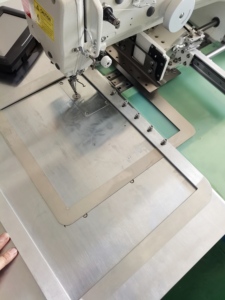 Industrielle automatische Computer programmier bare elektronische Schuhe Taschen Obermaterial Programm Leder Nähmaschine - Product Image 3